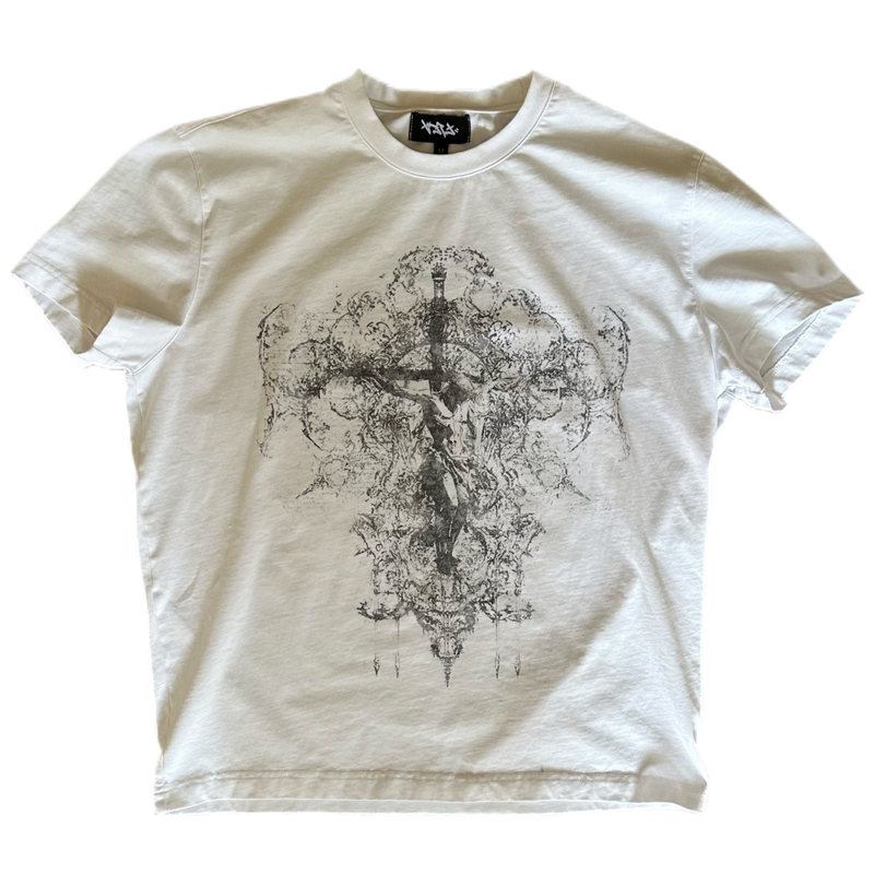 White Gothic Christ Tee (1st Edition)