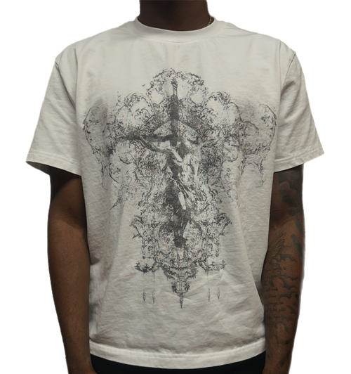 White Gothic Christ Tee (1st Edition)